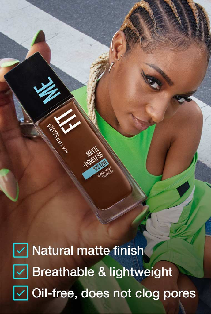 Maybelline fit me matte+poreless fondation