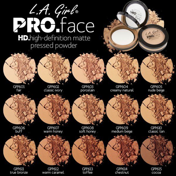 Poudre compacte Pro.face La girl