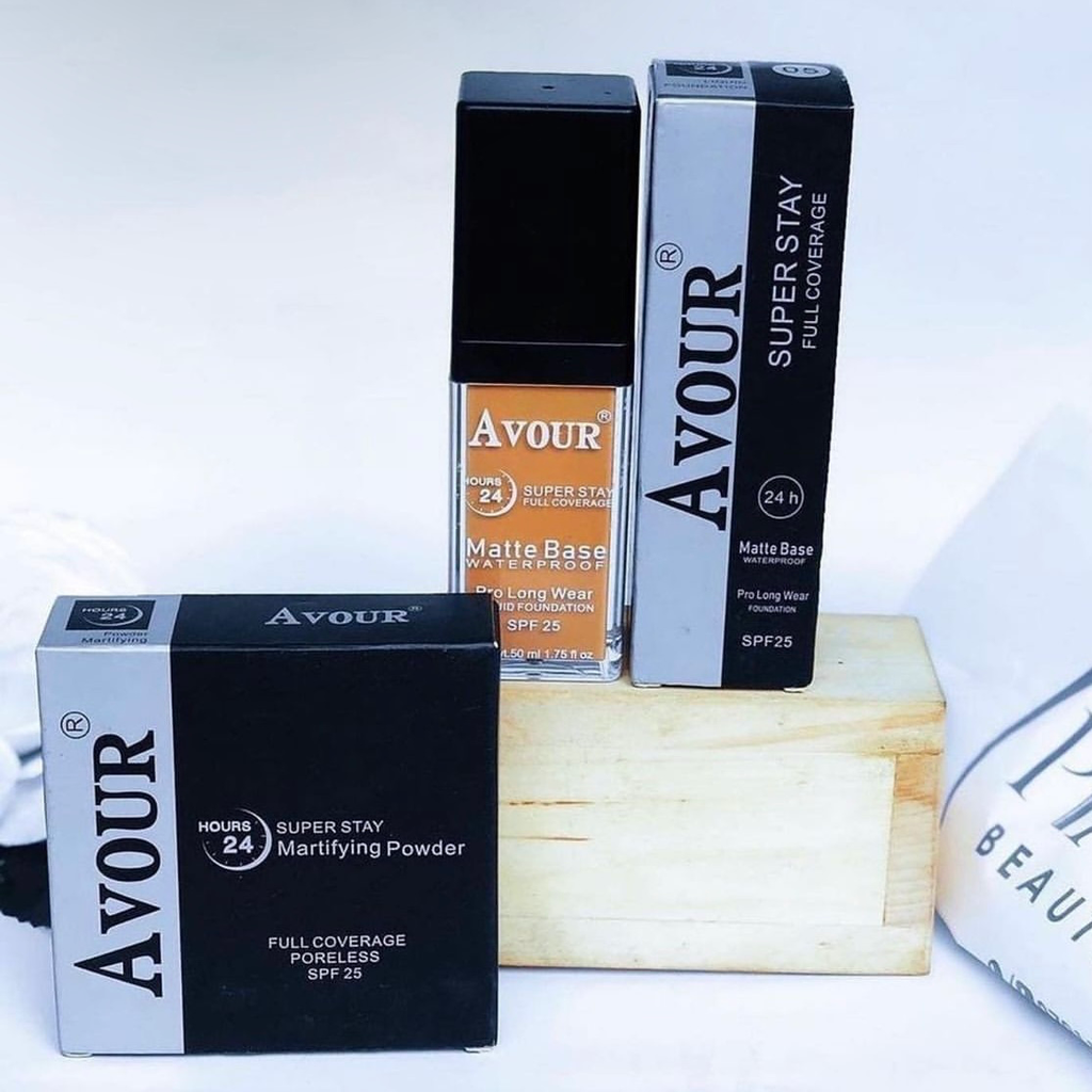 Complexion kit Superstay - Avour (00, Poudre libre)