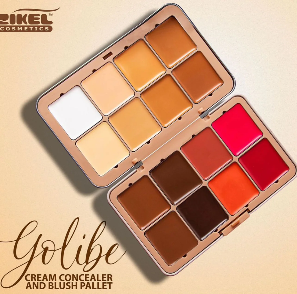 Palette teint Zikel x Golibe