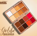 Palette teint Zikel x Golibe