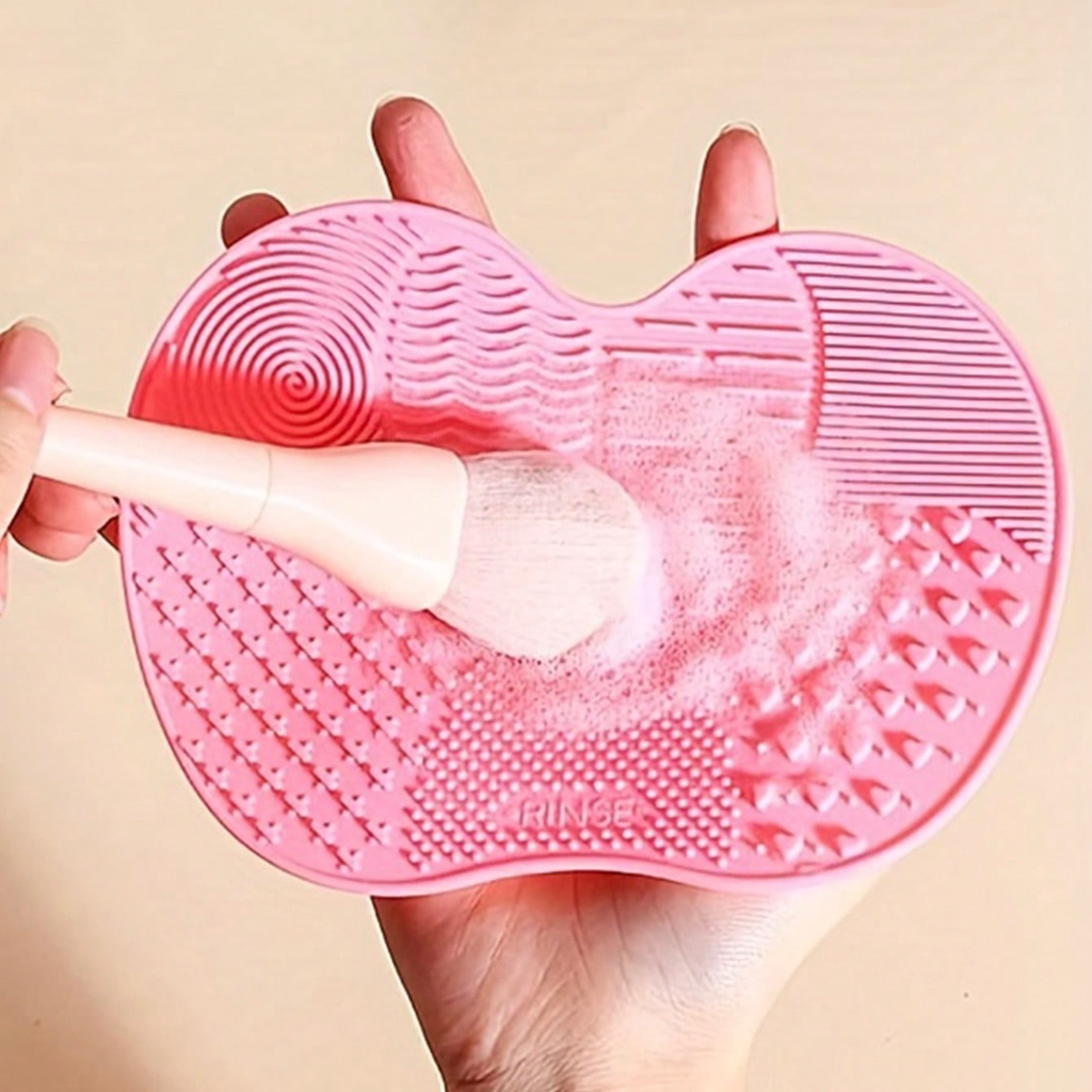 Tapis lave-pinceaux en sillicone