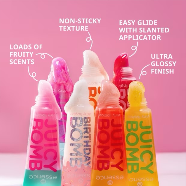 Juicy bomb gloss - Essence (102 - Witty watermelon)