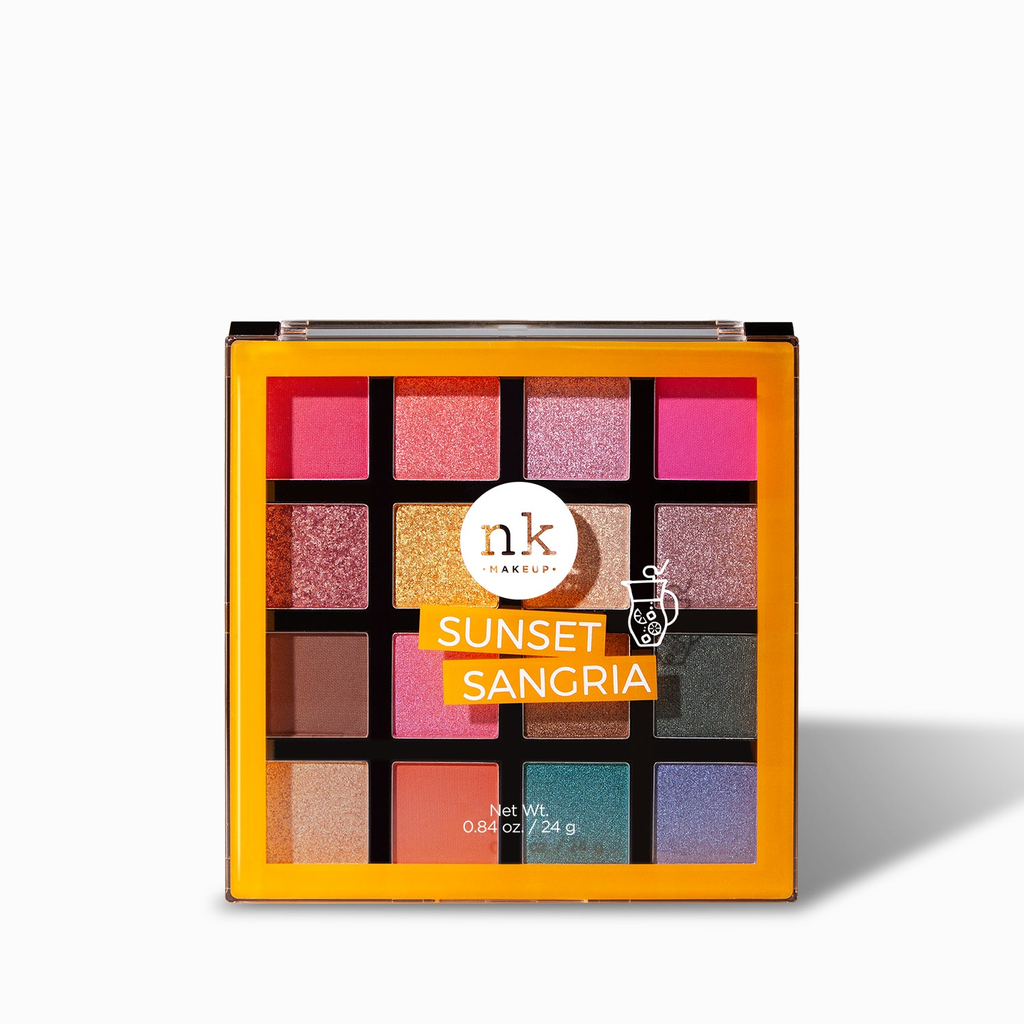 Palette fards Sunset sangria 16 couleurs - nk